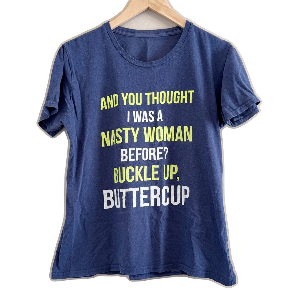 Nasty Woman Top 3 for 15 SALE CLEARANCE Navy Blue Medium